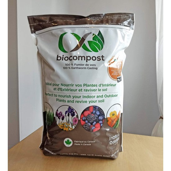 Compost Biocompost - Fumier de vers de terre