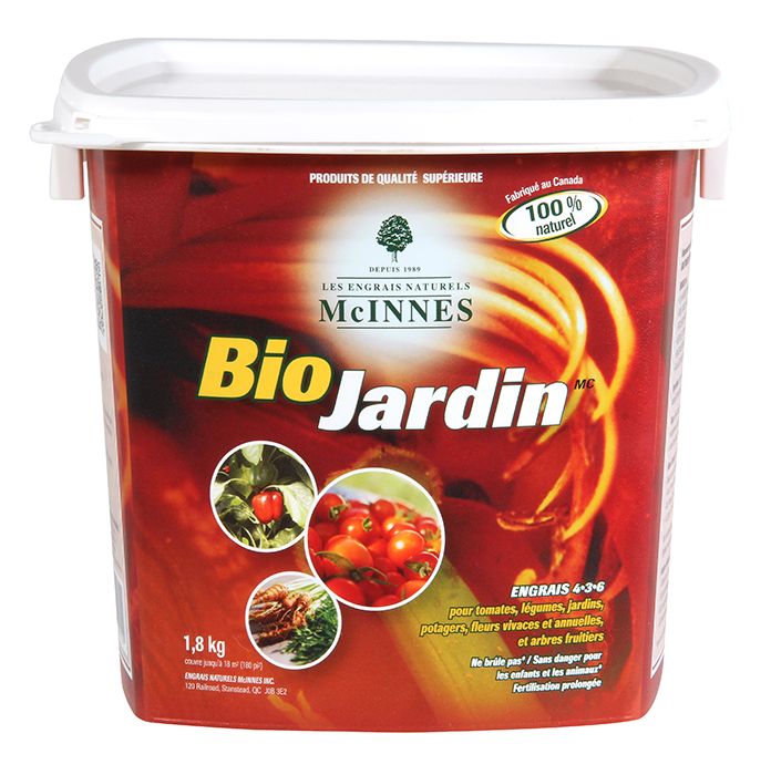 Engrais BIO-Jardin 4-3-6 (poudre) 1,8 kg MCINNES