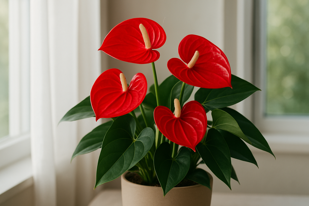 Anthurium : Comment le cultiver et le faire refleurir dans votre maison?