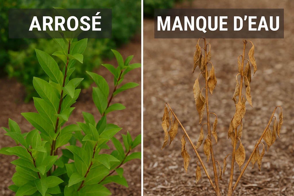 Quand un arbre, un arbuste ou un fruitier manque d’eau : conséquences visibles et impacts futurs 🌳💧