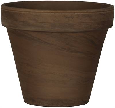 Pot Standard terre cuite couleur basalt