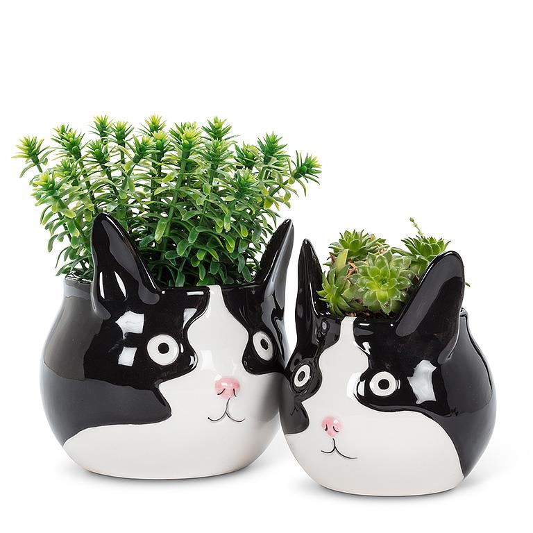 OUNONA Organisateur Bijoux Céramique Chat Noir - Plateau Rangement Élégant Pour Bagues Et Petits Objets
