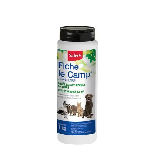 Fiche le camp Répulsif d’animaux