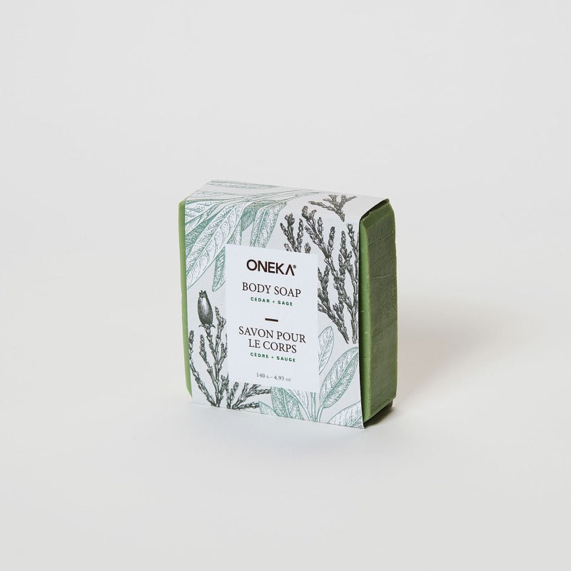 Savon de cèdre et de sauge - Oneka
