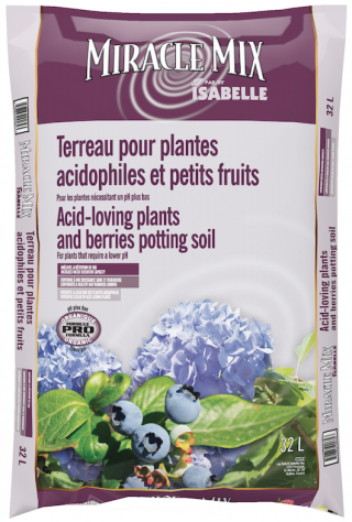 Terreau pour plantes acidophiles et petits fruits BIO