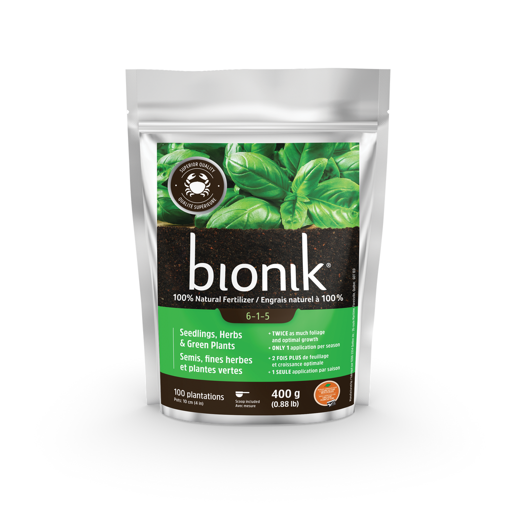 Engrais Semis, fines herbes et plantes d'intérieur Bionik