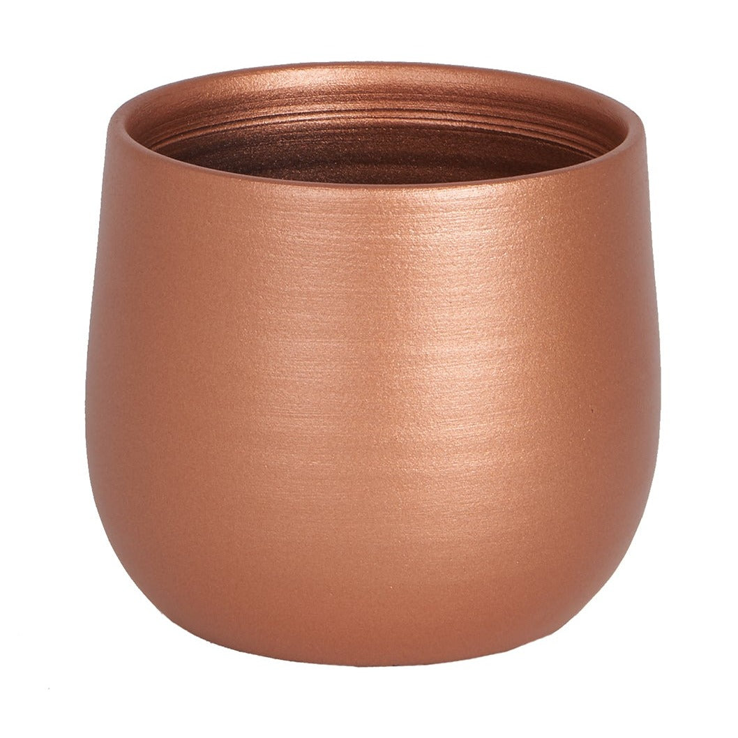 Cache pot en cuivre - Label Emmaüs Cache pot en cuivre - Label Emmaüs